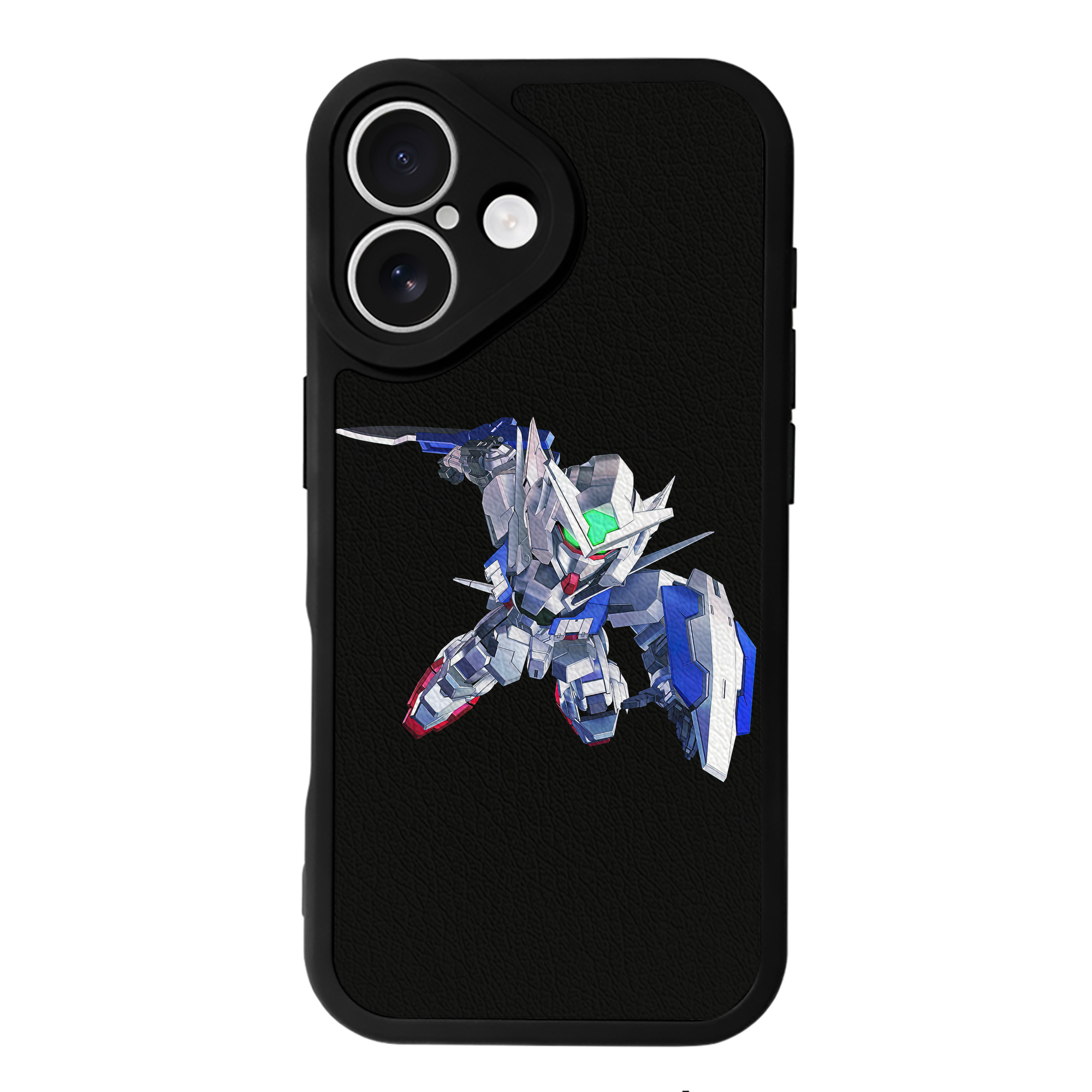 （画像用） 機動戦士ガンダム Mobile Suit Gundam 【iPhone 16シリーズ対応】シリコンスマホケース（レザー調） 材質：シリコン